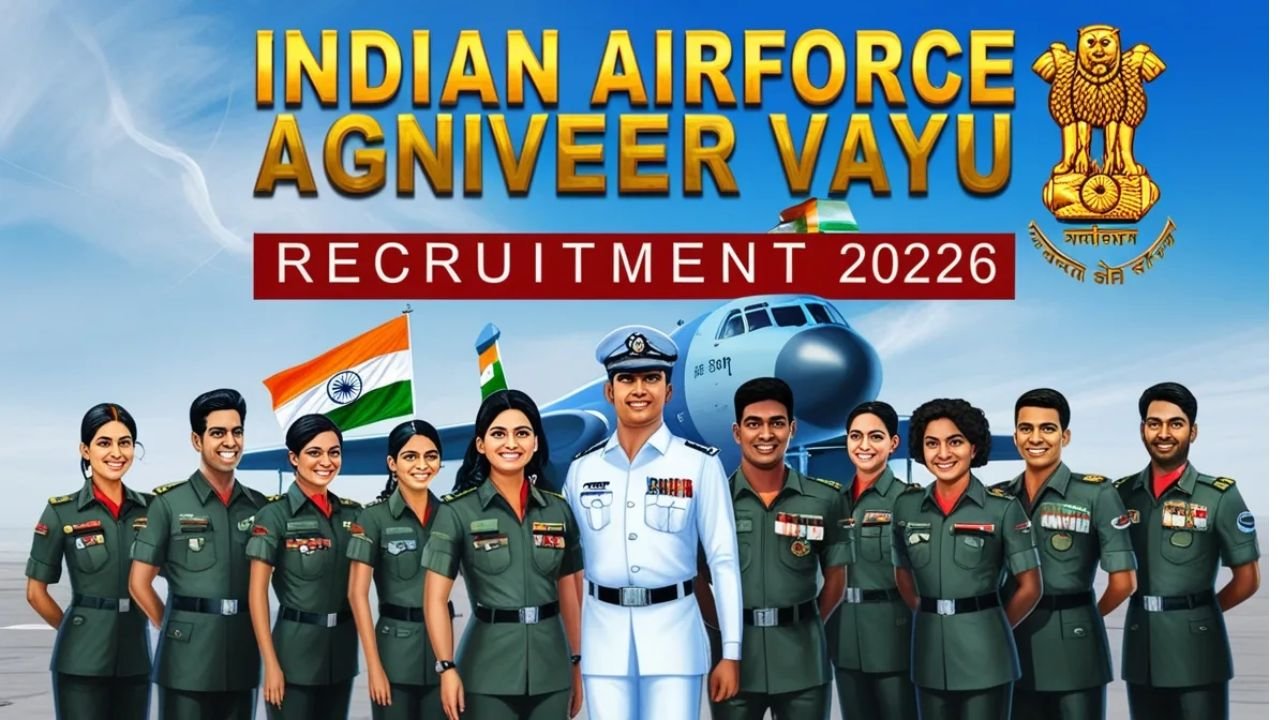 Agniveer Vayu INTAKE 01/2026 Recruitment