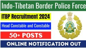 Itbp Motor Mechanic Recruitment 2024