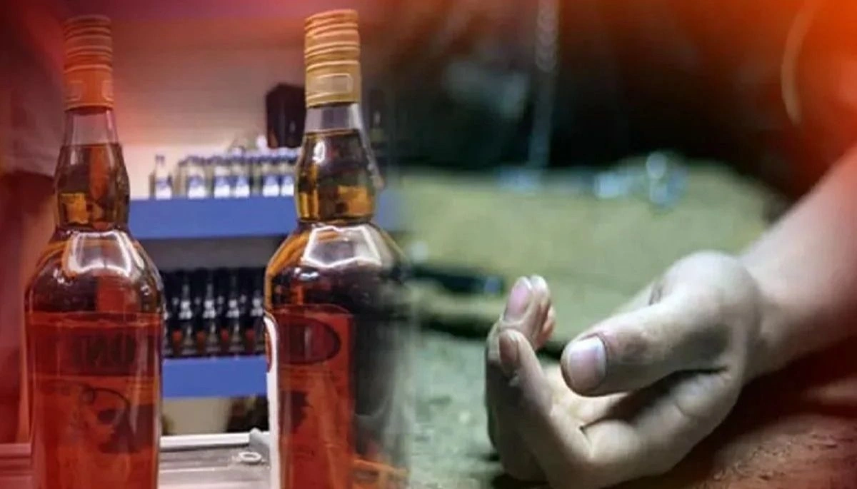 Two LJP leaders suspected to have died from consuming toxic alcohol in Madhubani, Bihar.
