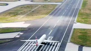 Online Gaming Bill 2025: सरकार ने ऑनलाइन मनी गेमिंग पर कड़ा कानून बनाया 5 Jewar Airport With Indigo Aircraft, Marking The Beginning Of Commercial Operations.