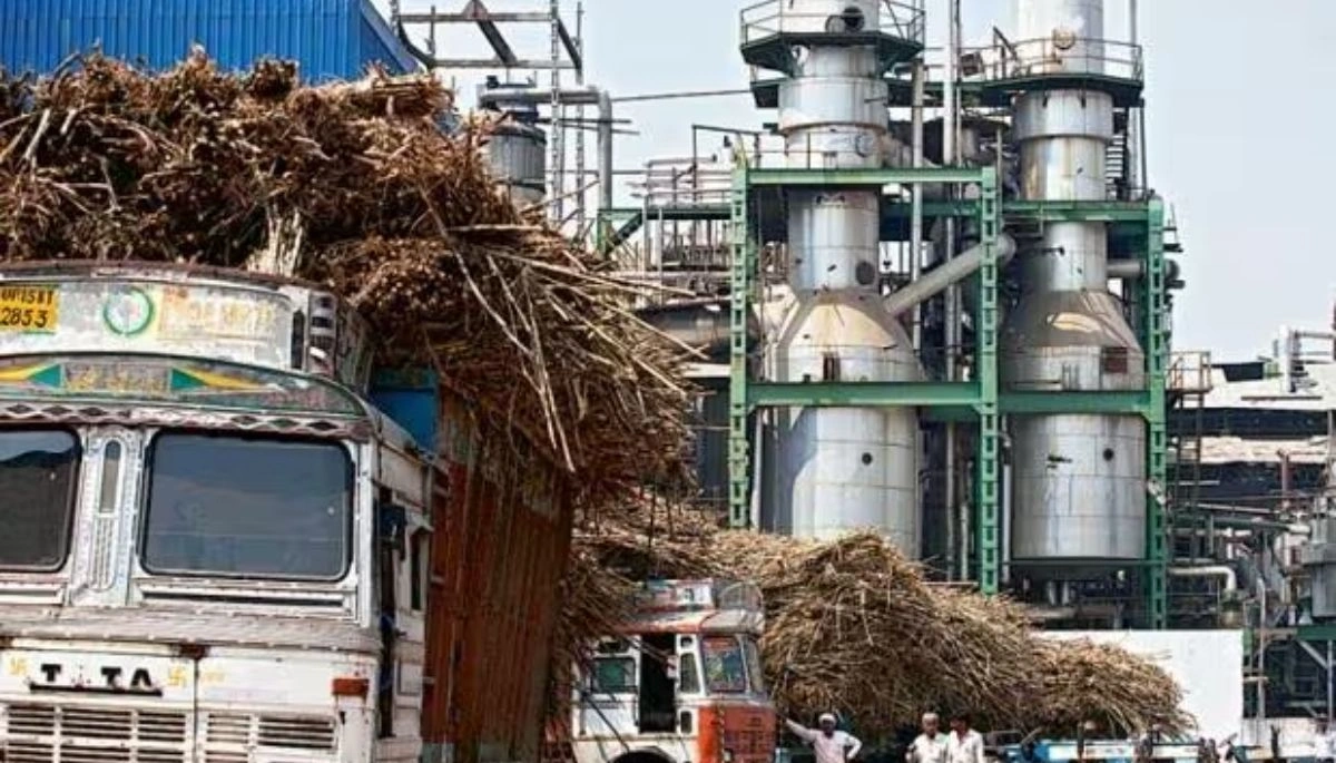 Bihar's Sitamarhi sugar mill reopens after 4 years; farmers bring sugarcane for trial run as CM Nitish Kumar prepares for inauguration.