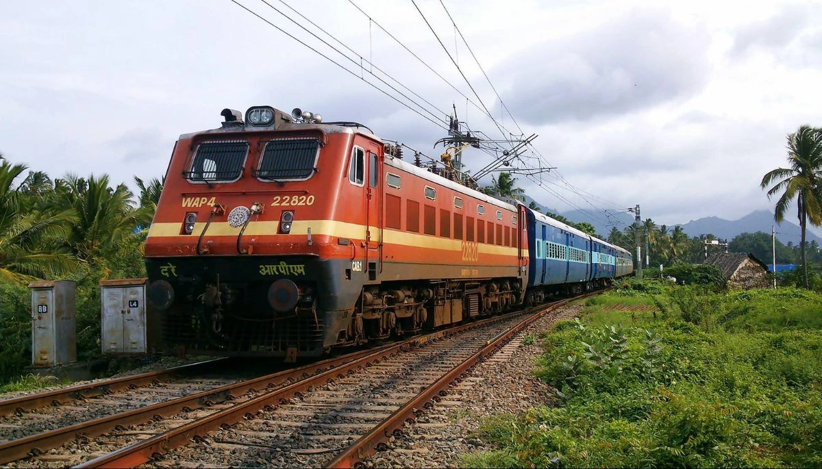 An incident near Bihiya railway station in Bihar where two unidentified men lost their lives after being hit by a train while crossing the tracks.
