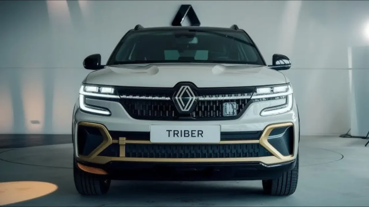 "New Renault Triber 2025 फेसलिफ्ट कार का स्मार्ट लुक, लग्जरी इंटीरियर और सेफ्टी फीचर्स के साथ