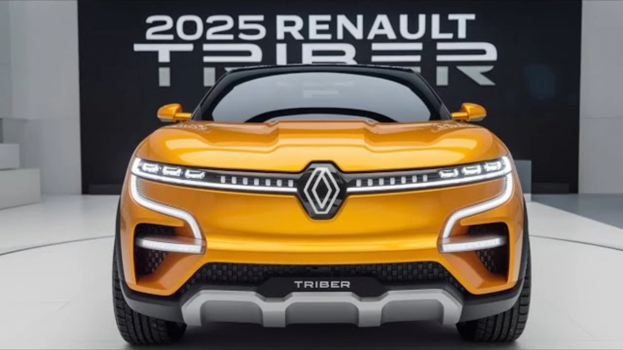 New Renault Triber 2025 कार का शानदार लुक और लग्जरी इंटीरियर फीचर्स के साथ
