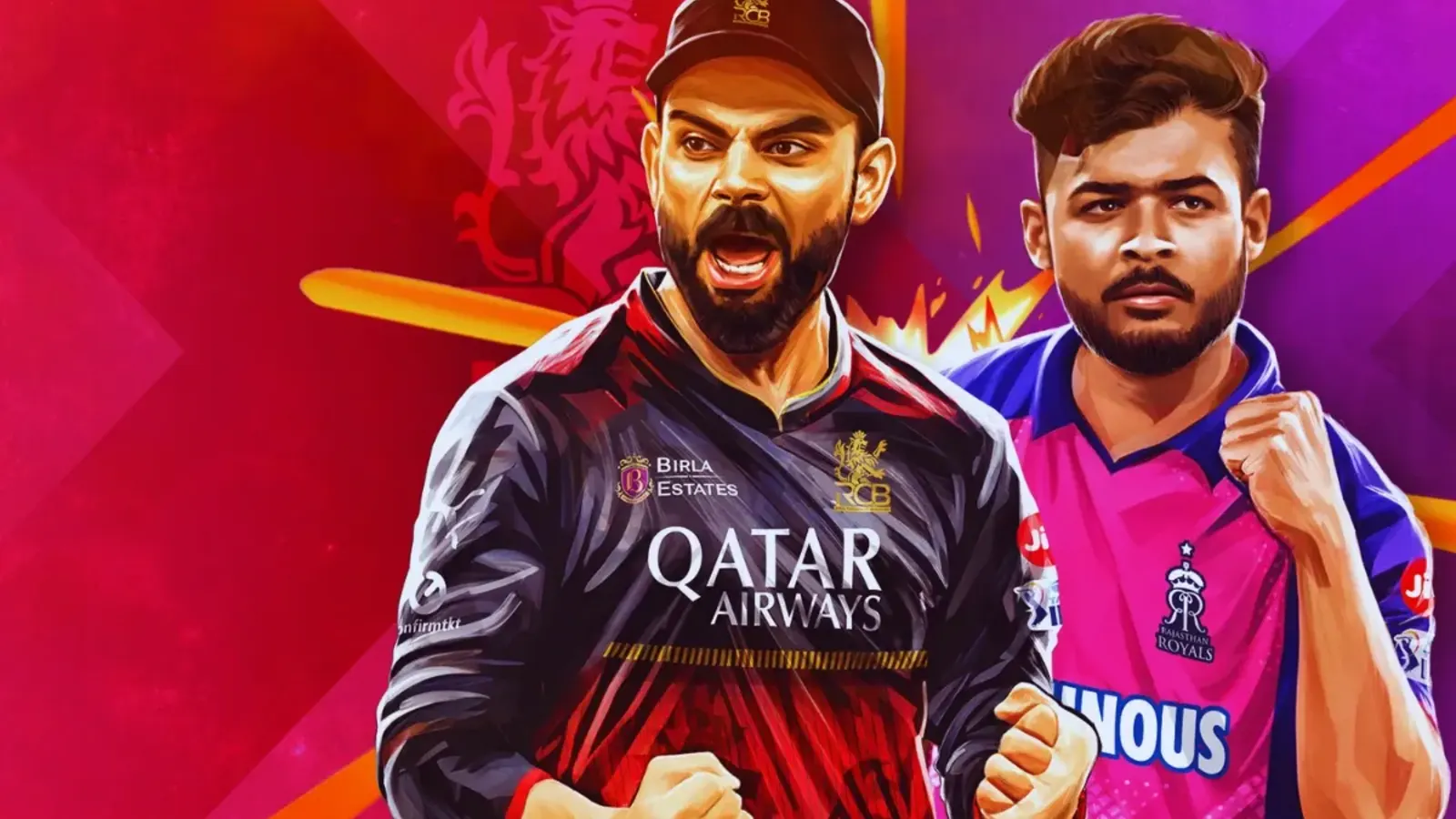 RCB vs RR Live: विराट कोहली की तूफानी शुरुआत, हसरंगा ने बदला गेम! देखें हर बॉल का धमाकेदार अपडेट!
