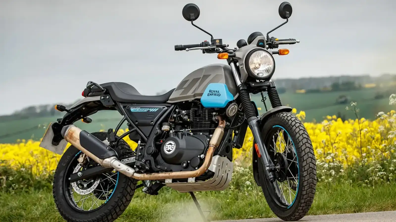 Royal Enfield Scram 411 EMI Plan: ₹24,000 की डाउन पेमेंट में उपलब्ध Royal Enfield Scram 411 बाइक की आकर्षक तस्वीर, दमदार लुक और स्टाइलिश डिज़ाइन के साथ