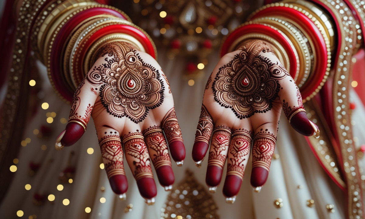 Ai Mehndi Design 2025: अब शादी-ब्याह में छाएंगी कस्टम Ai मेहंदी डिज़ाइनें 3 Ai Mehndi Design 2025: दुल्हन के हाथों पर आर्टिफिशियल इंटेलिजेंस से बनी कस्टम मेहंदी डिज़ाइन