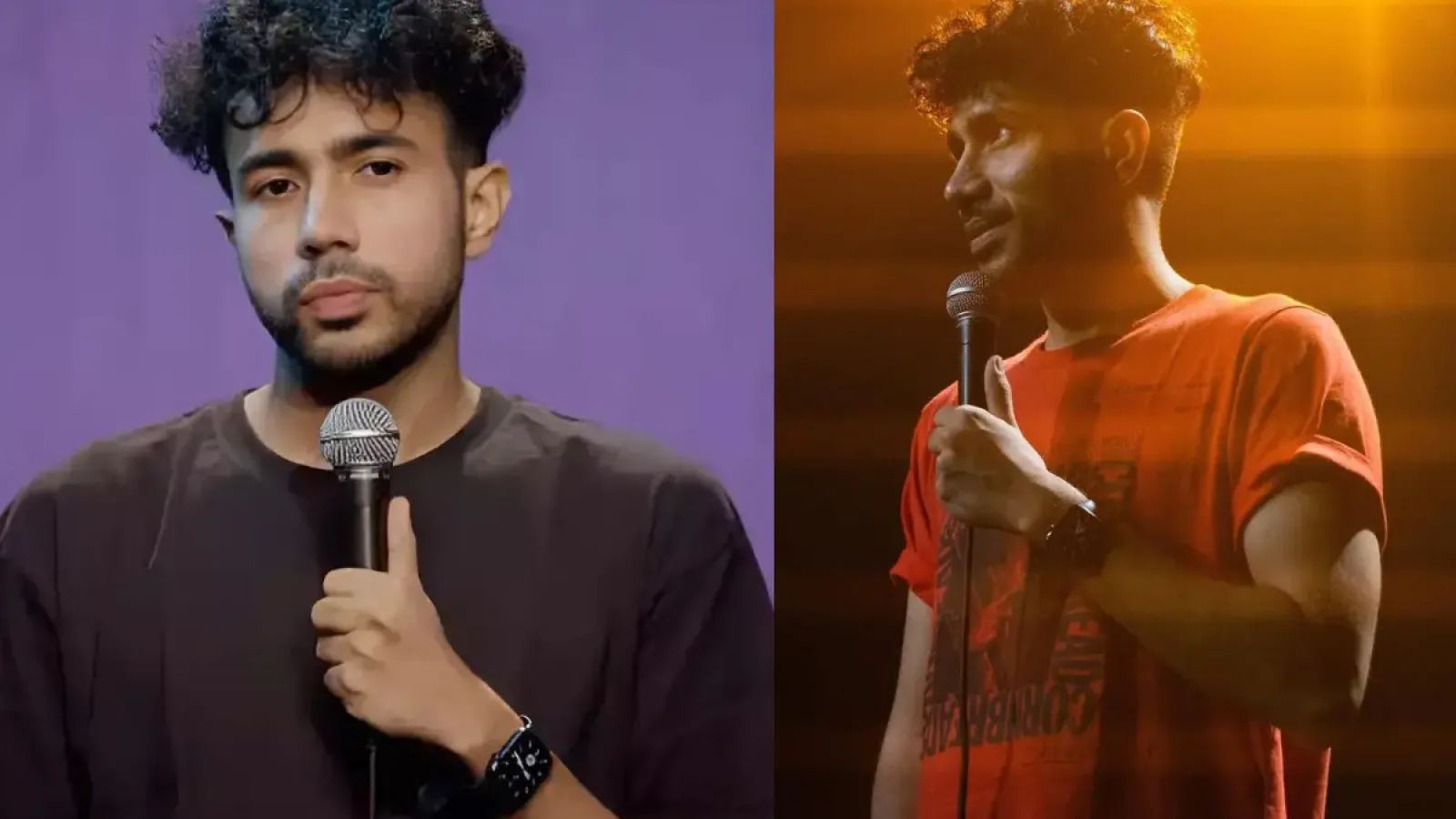 Abhishek Upmanyu Biography: Abhishek Upmanyu स्टेज पर परफॉर्म करते हुए, दर्शकों की भीड़ के बीच, उनकी लोकप्रियता और सफलता को दर्शाता हुआ चित्र।