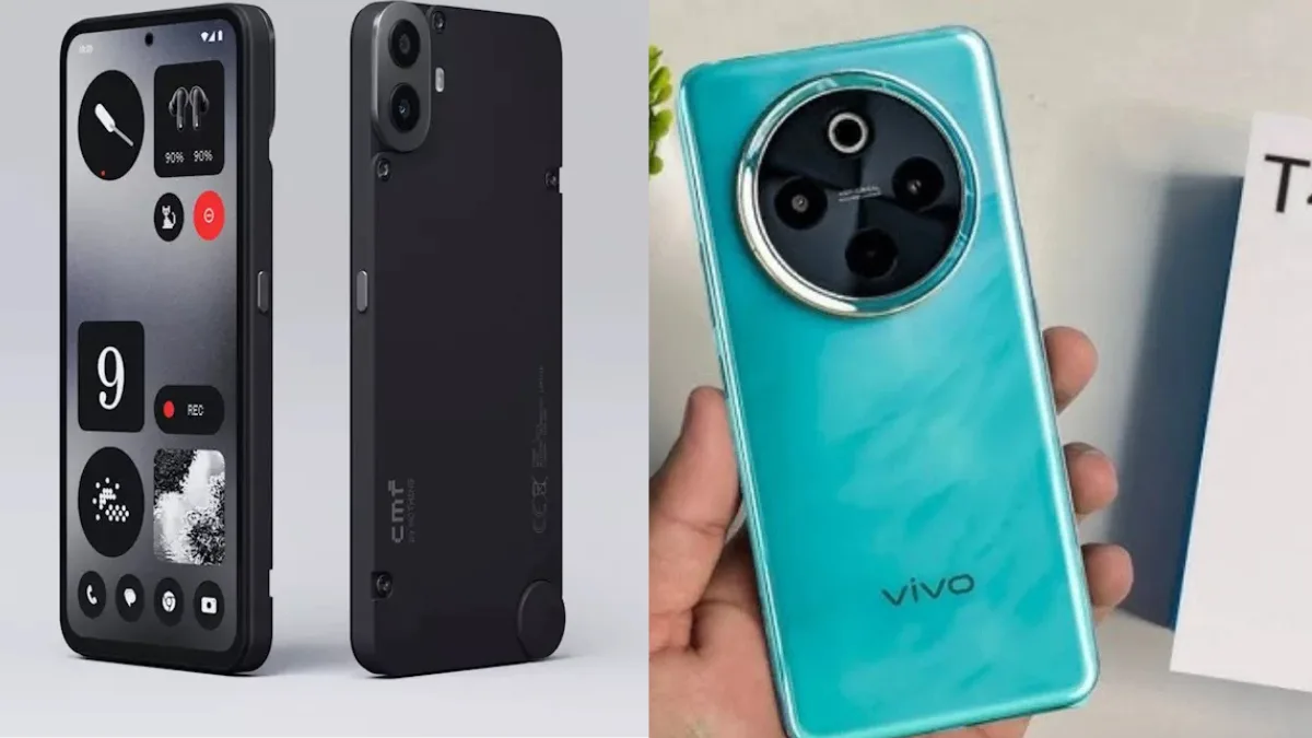 CMF Phone 2 Pro vs Vivo T4 5G की तुलना – ₹20,000 में बेहतरीन 5G स्मार्टफोन फीचर्स, कैमरा, बैटरी और डिस्प्ले डिटेल्स के साथ