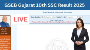Bihar 11Th Admission 2025 Result: पहली लिस्ट में नाम नहीं तो फॉर्म रिजेक्ट? ऑफिशियल वेबसाइट से तुरंत करें चेक! 4 Gseb Gujarat 10Th Result 2025 घोषित, छात्र Gseb.org पर ऑनलाइन रिजल्ट चेक करते हुए