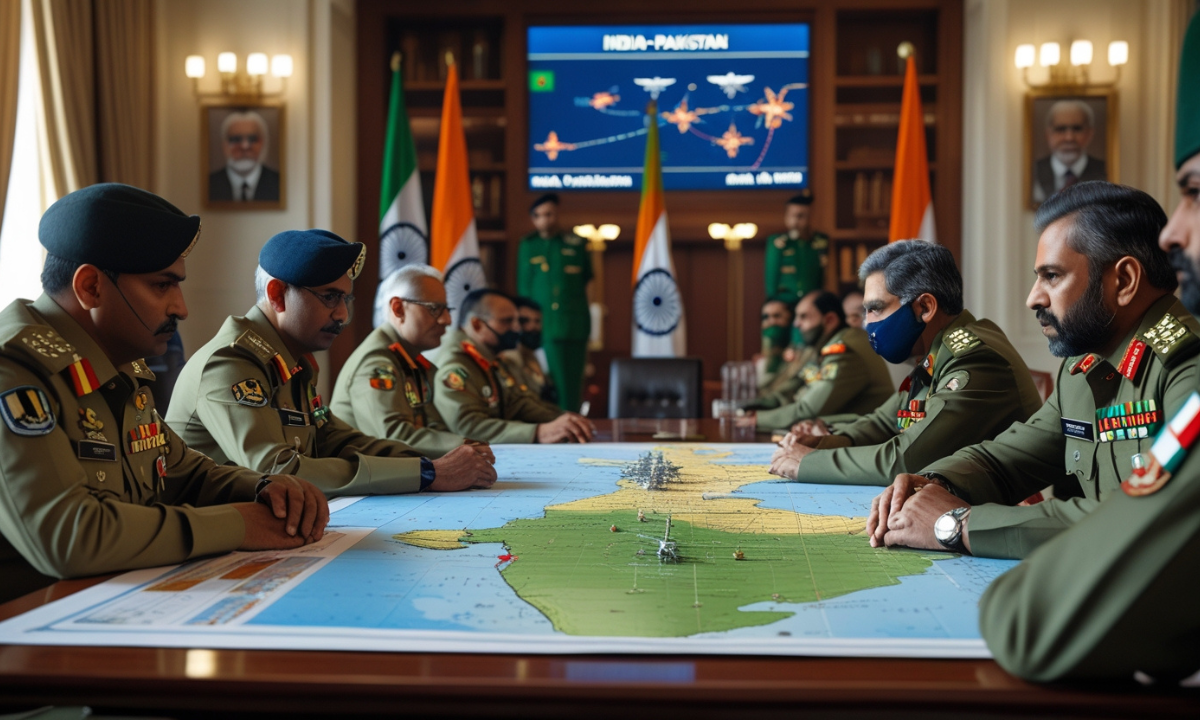 India Pakistan News Live Updates: वायुसेना का ऑपरेशन जारी, पाकिस्तानी हमलों से नहीं घबरा रहा भारत 8 India Pakistan News Live Updates: भारत-पाकिस्तान संघर्षविराम के बीच वायुसेना की कार्रवाई जारी, पीएम मोदी के साथ सेना प्रमुखों की बैठक की तस्वीर