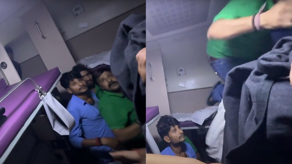 Hemkunt Express में यात्रा करते Youtuber Mr. Vishal, ट्रेन पैंट्री स्टाफ द्वारा जानलेवा हमले का शिकार, वीडियो बनाते समय झगड़ा