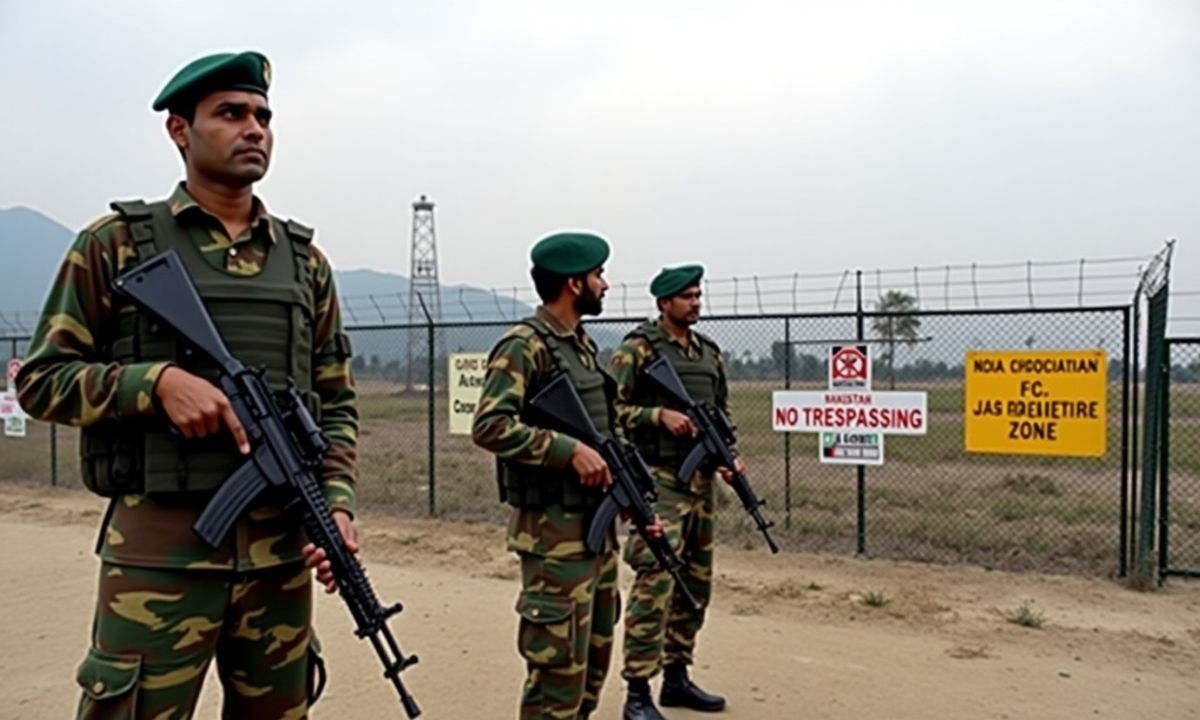 What Is Ceasefire In Hindi: Ceasefire का सच क्यों हर बार टूट जाता है युद्धविराम? जानिए सीमा पार की बड़ी चालें! 3 What Is Ceasefire In Hindi: सीजफायर के दौरान भारत और पड़ोसी देश की सीमा पर तैनात सैनिक, युद्धविराम के उल्लंघन की स्थिति में अलर्ट पर