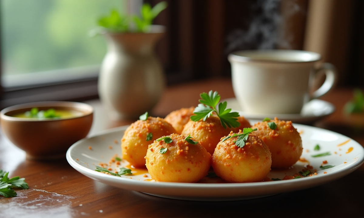 Aloo Paneer Kebab Recipe: बारिश में चाय अधूरी लगेगी अगर ये आलू पनीर कबाब नहीं खाया! जानिए सिर्फ 5 मिनट में बनने वाली रेसिपी 2 Aloo Paneer Kebab Recipe In Hindi: बारिश के मौसम में चाय के साथ परोसे गए गरमागरम कुरकुरे आलू पनीर कबाब की प्लेट