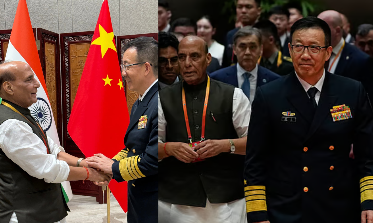 Rajnath Singh Biography: चीन में रूस से क्या बड़ा समझौता हुआ? जानिए S-400, Su-30 और सुरक्षा को लेकर पूरी कहानी! | राजनाथ सिंह का जीवन परिचय 8 Rajnath Singh Biography: राजनाथ सिंह और रूस के रक्षा मंत्री आंद्रेई बेलोसोव की चीन के किंगदाओ में Sco बैठक के दौरान मुलाकात की तस्वीर