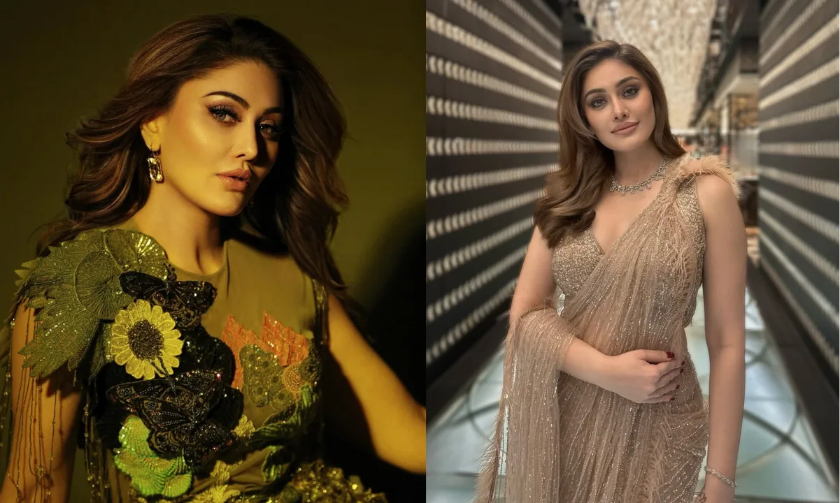 Shefali Jariwala Biography: Shefali Jariwala in traditional attire smiling during an award event – popular as Kaanta Laga girl