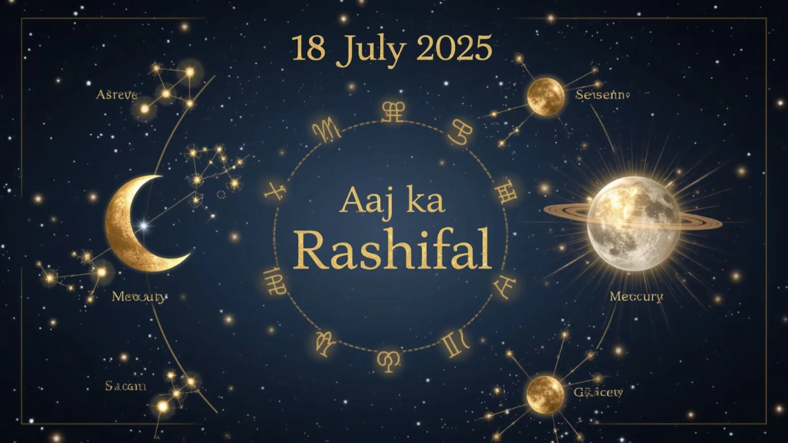 Aaj Ka Rashifal 18 July 2025: कर्क, सिंह, कन्या राशि वालों के लिए आ गया बड़ा अलर्ट!