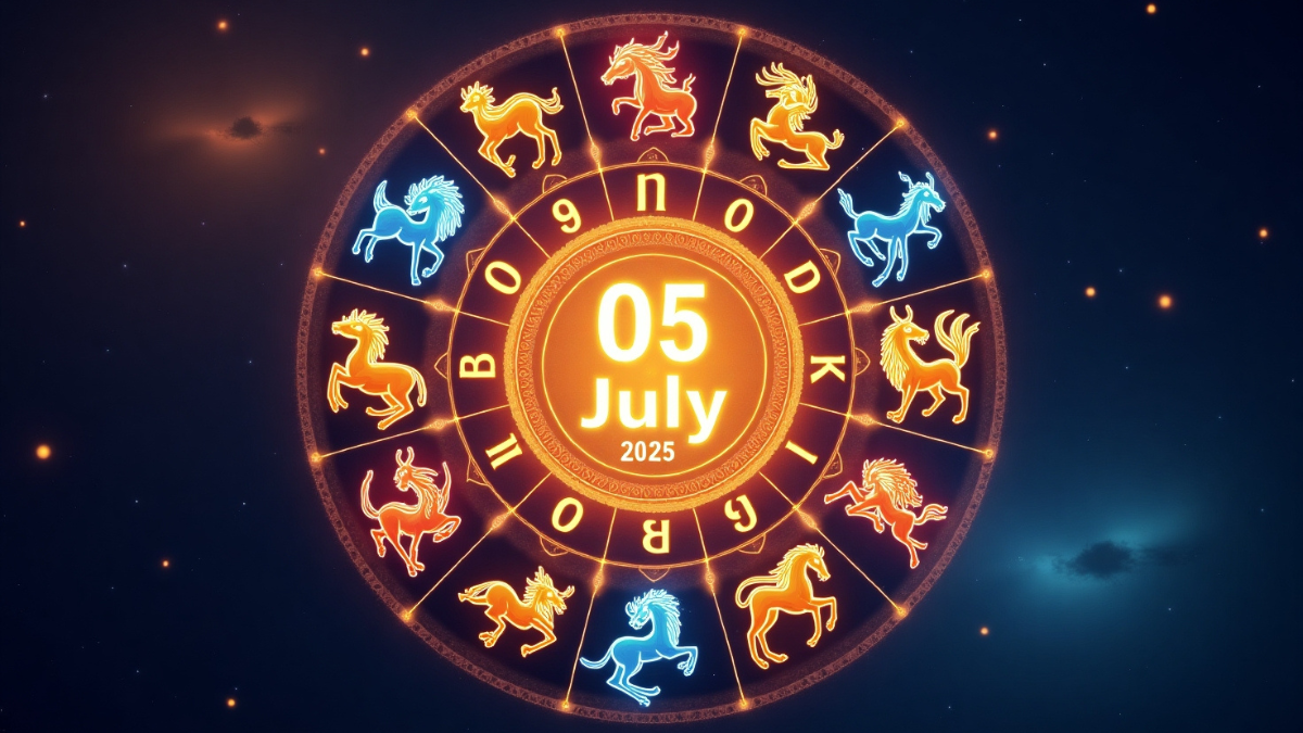 Aaj Ka Rashifal 05 July 2025 का राशिफल - किसकी चमकेगी किस्मत और किसे रहना होगा सतर्क? 1 Aaj Ka Rashifal 05 July 2025: 05 जुलाई 2025 का आज का राशिफल - सभी राशियों के लिए दैनिक भविष्यफल