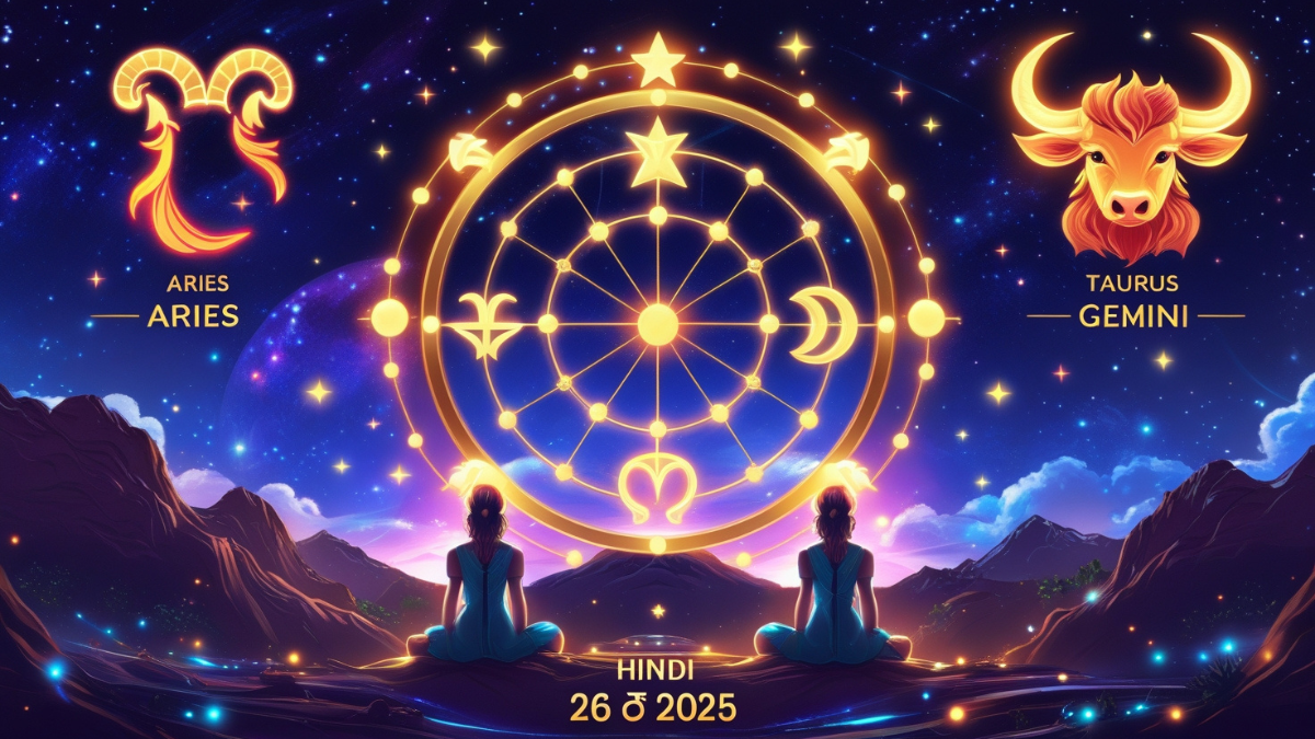 Aries To Gemini Aaj Ka Rashifal: आज इन राशियों को मिलेगा क्रिएटिव पावर का वरदान 2 Aries To Gemini Aaj Ka Rashifal 26 जुलाई 2025 का मेष, वृषभ और मिथुन राशि के लिए ज्योतिषीय भविष्यवाणी और ग्रहों की स्थिति