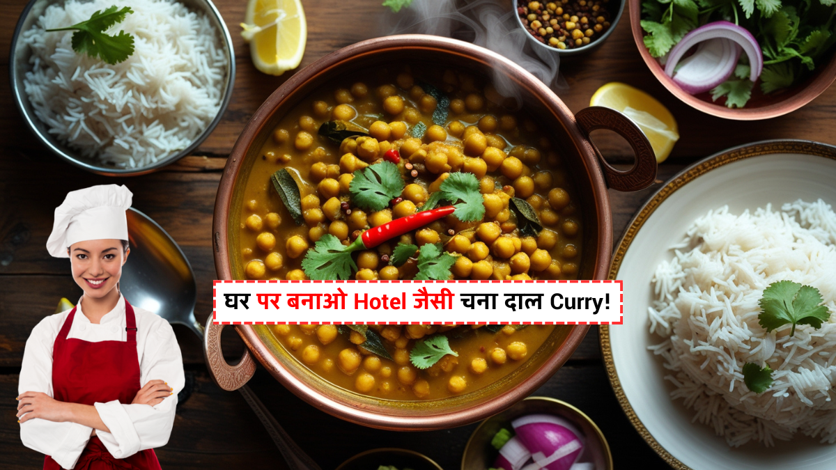 Chana Dal Curry Recipe घर पर बनी प्रोटीन युक्त स्वादिष्ट इंडियन रेसिपी, जो झटपट तैयार हो जाती है