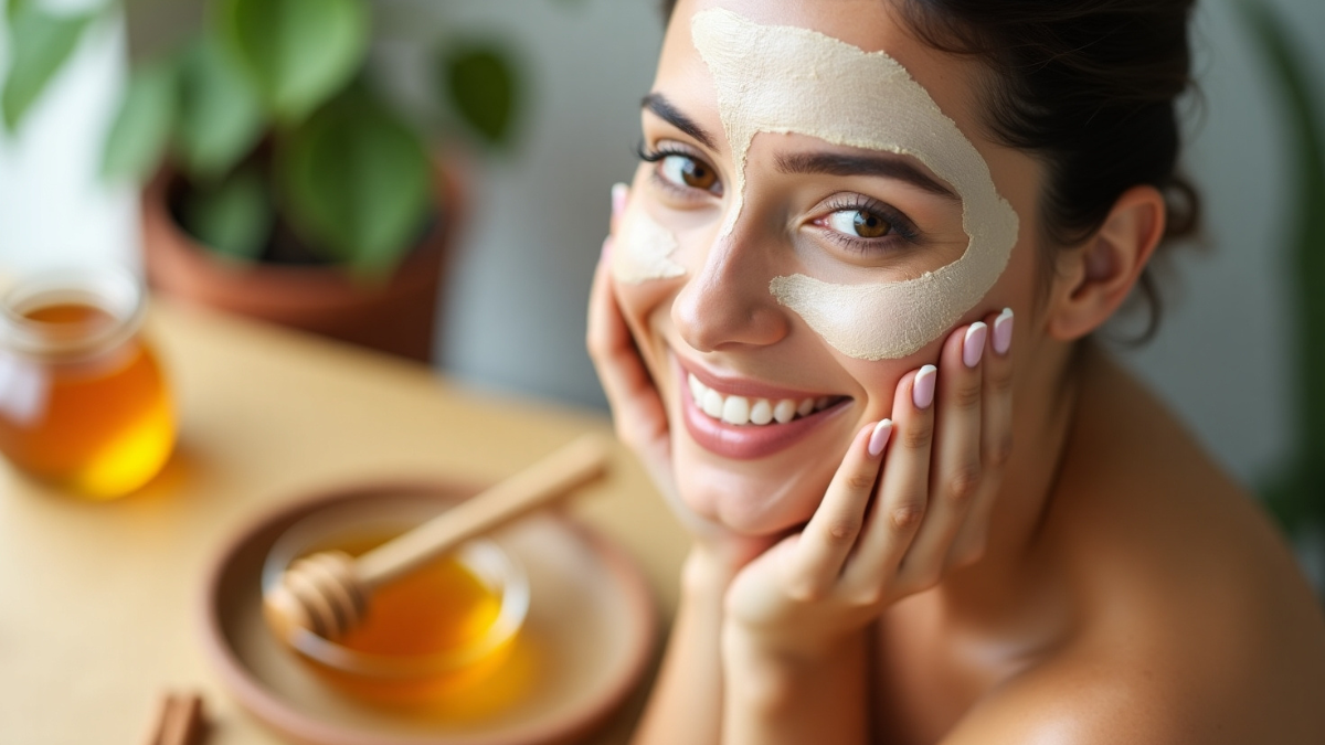 Honey and cinnamon DIY face mask for pigmentation and glowing skin – natural home remedy
