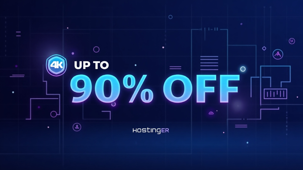 Hostinger Coupon Code 2025: 90% छूट + फ्री डोमेन और 5 महीने की होस्टिंग! ऑफर खत्म होने से पहले जान लें ये डील्स! 2 Hostinger Coupon Code 2025 के साथ पाएं 90% तक की छूट, फ्री डोमेन और 3 महीने की फ्री होस्टिंग – सीमित समय के लिए धमाकेदार ऑफर