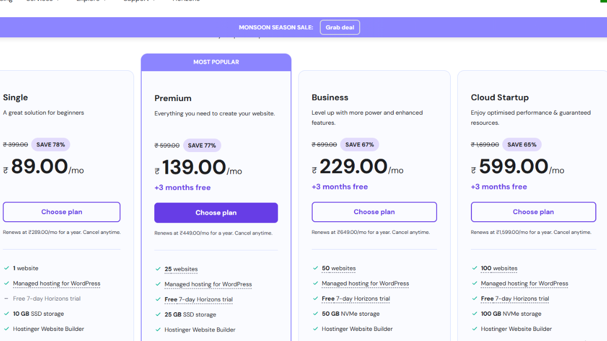 Hostinger Coupon Code 2025: 90% छूट + फ्री डोमेन और 5 महीने की होस्टिंग! ऑफर खत्म होने से पहले जान लें ये डील्स! 5 Hostinger Coupon Code 2025 के साथ पाएं 90% तक की छूट, फ्री डोमेन और 3 महीने की फ्री होस्टिंग – सीमित समय के लिए धमाकेदार ऑफर
