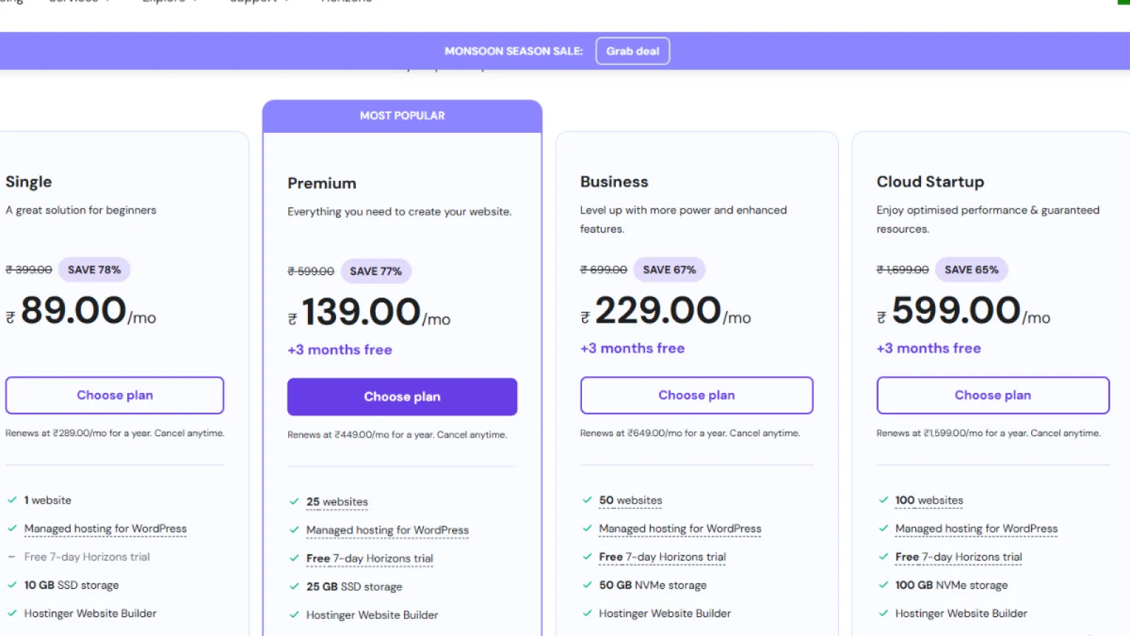 Hostinger Coupon Code 2025 के साथ पाएं 90% तक की छूट, फ्री डोमेन और 3 महीने की फ्री होस्टिंग – सीमित समय के लिए धमाकेदार ऑफर
