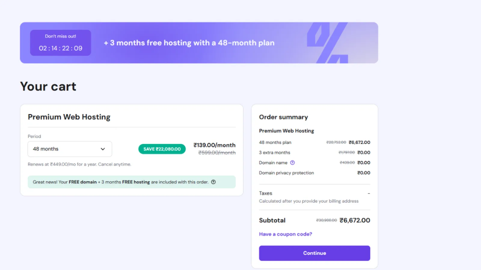 Hostinger Coupon Code 2025 के साथ पाएं 90% तक की छूट, फ्री डोमेन और 3 महीने की फ्री होस्टिंग – सीमित समय के लिए धमाकेदार ऑफर