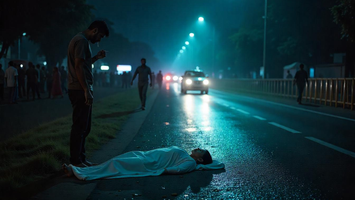 Newly Married Woman Suspicious Death In Samastipur: समस्तीपुर में नवविवाहिता की संदिग्ध मौत के बाद सड़क पर पड़ा शव, पास में खड़ा पति सिगरेट पीता हुआ दिखाई दे रहा है – सोशल मीडिया पर वायरल हुआ दृश्य