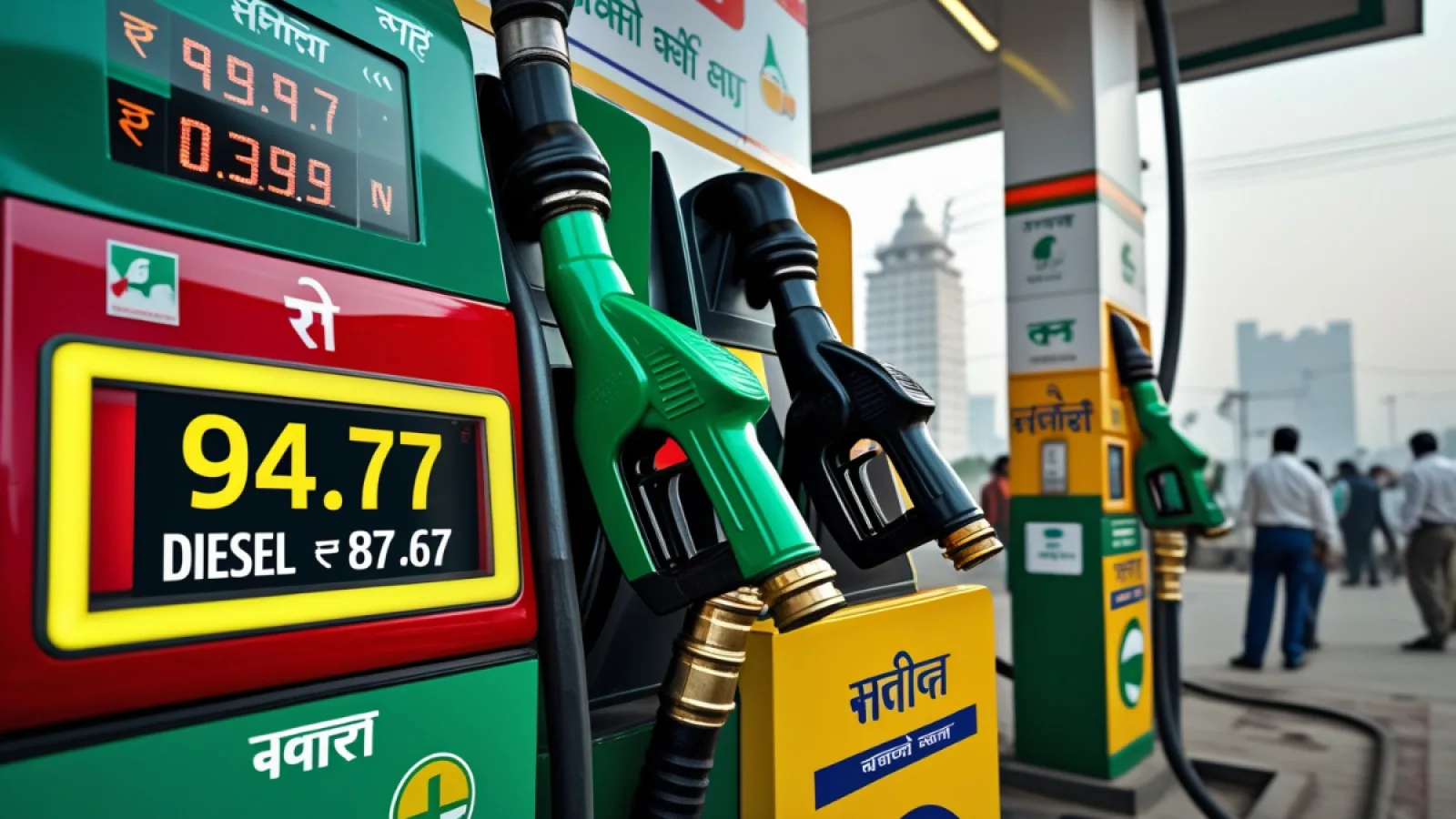 Petrol Diesel Price Today 30 July 2025 को भारत के प्रमुख शहरों में पेट्रोल और डीजल की ताजा कीमतों की जानकारी दर्शाता डिजिटल बोर्ड
