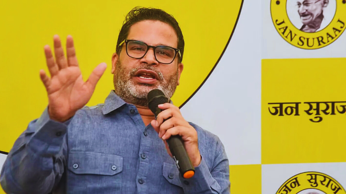 Prashant Kishor Rejects Security Cover Prashant Kishor addressing media in Gopalganj rejecting security cover