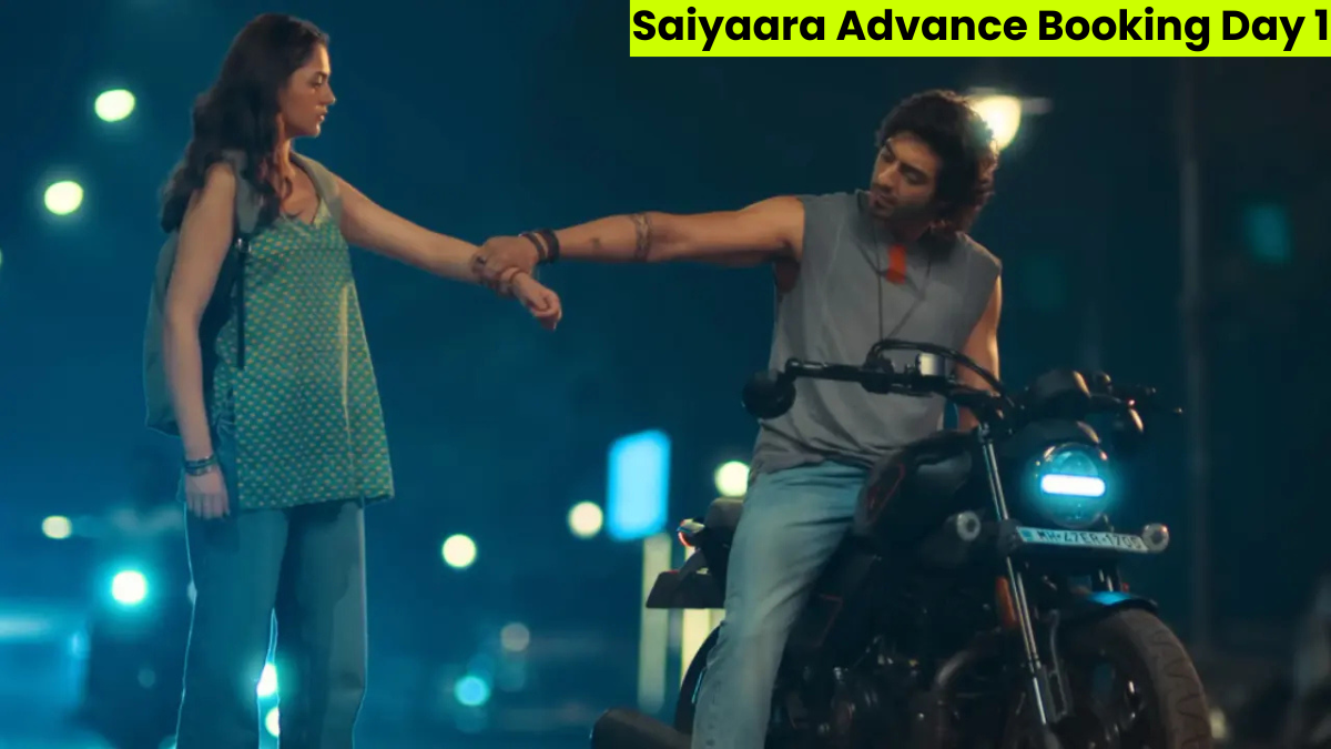 Saiyaara Advance Booking Day 1: Ahaan Panday and Aneet Padda starrer Saiyaara earns ₹9.39 crore in advance booking on Day 1, creating box office buzz.