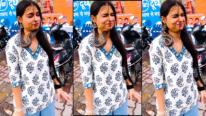 Gungun Gupta Sexy Video: देसी डांसर का बोल्ड अवतार वीडियो में वायरल 5 Ladki Ne Gale Me Kaala Naag Latkaya – Sakshi Bajpai Viral Video Moment