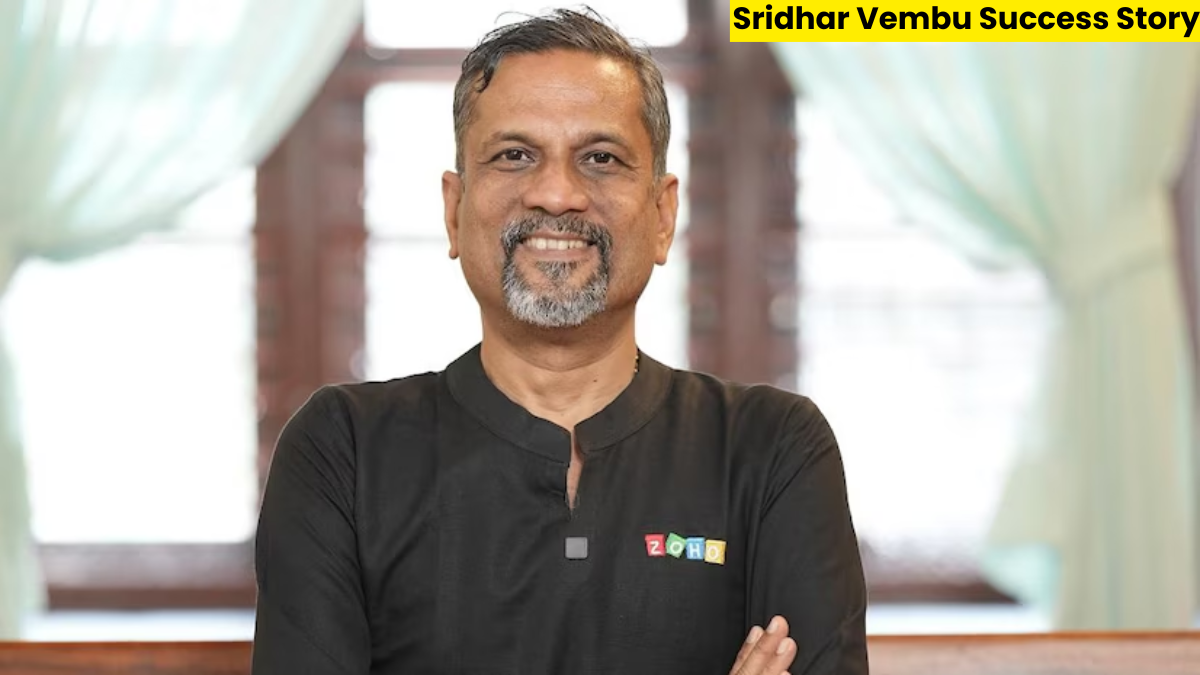 Sridhar Vembu Success Story: Sridhar Vembu standing in his rural Zoho office in Tamil Nadu, symbol of Indian entrepreneurial success