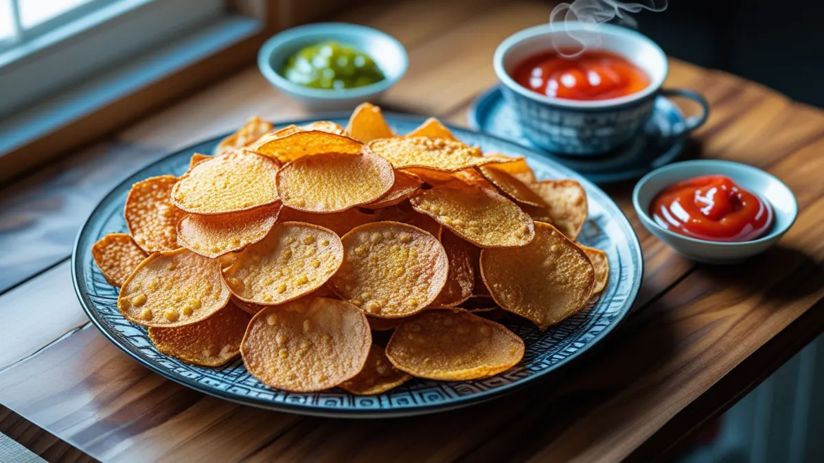 Suji Chips Recipe: मिनटों में तैयार होने वाली सूजी चिप्स रेसिपी – कुरकुरे और टेस्टी हेल्दी स्नैक