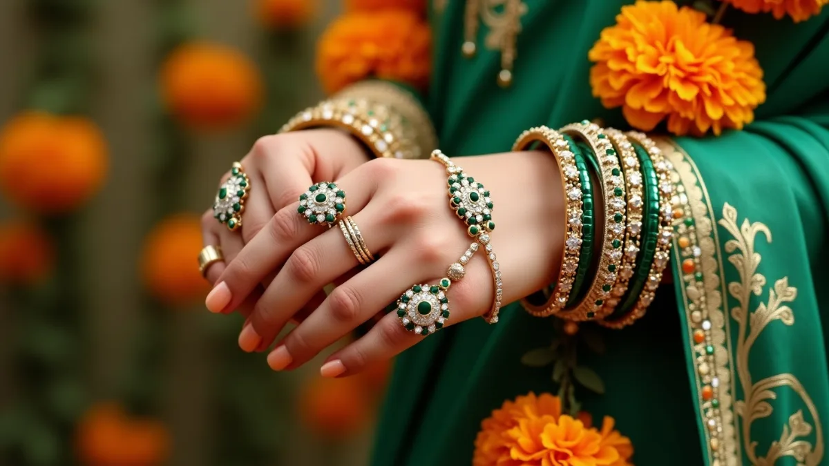 Green Chura Designs for Teej and Sawan 2025 – Elegant and Trendy Bridal Look