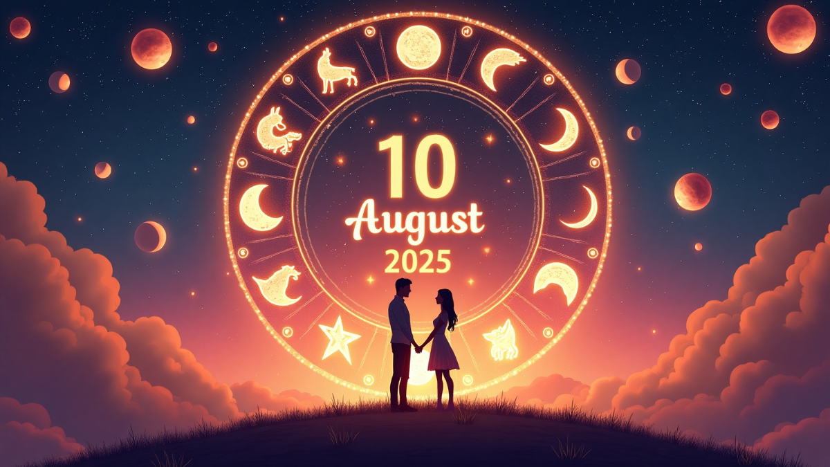 Aaj Ka Love Rashifal 10 August 2025 – आज का लव राशिफल, 12 राशियों के प्रेम जीवन की भविष्यवाणी और ग्रहों का असर