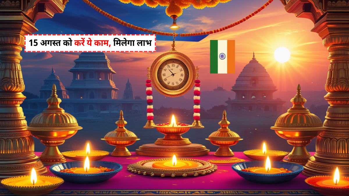 Aaj Ka Panchang 15 August 2025: आज का शुभ मुहूर्त, राहुकाल और व्रत-त्योहार की पूरी जानकारी