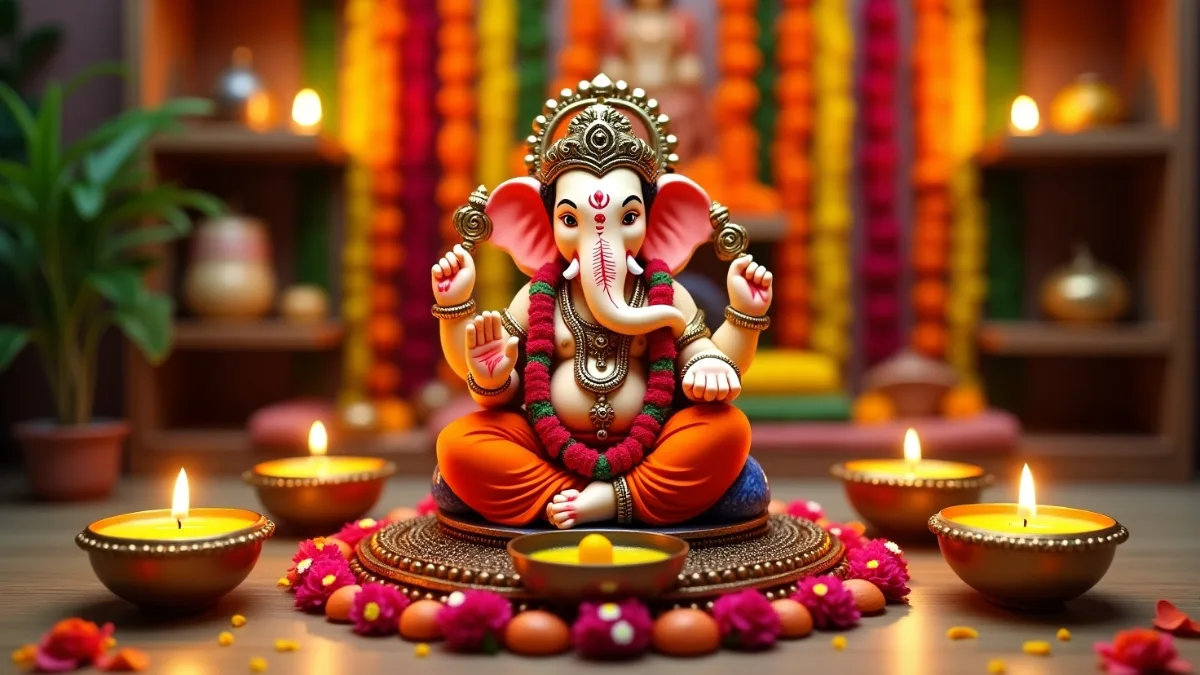 Aaj Ka Panchang 27 August 2025 में गणेश चतुर्थी का शुभ मुहूर्त और राहुकाल जानकारी