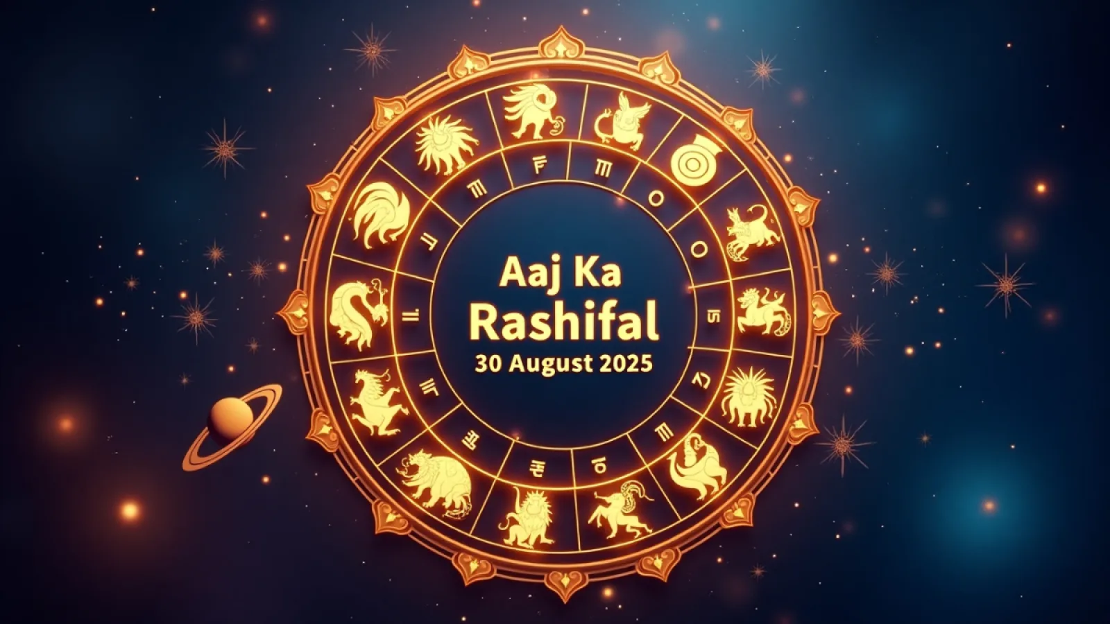 Aaj Ka Rashifal 30 August 2025: शनिवार को बदल जाएगी इन राशियों की किस्मत, जानें सभी 12 राशियों का हाल