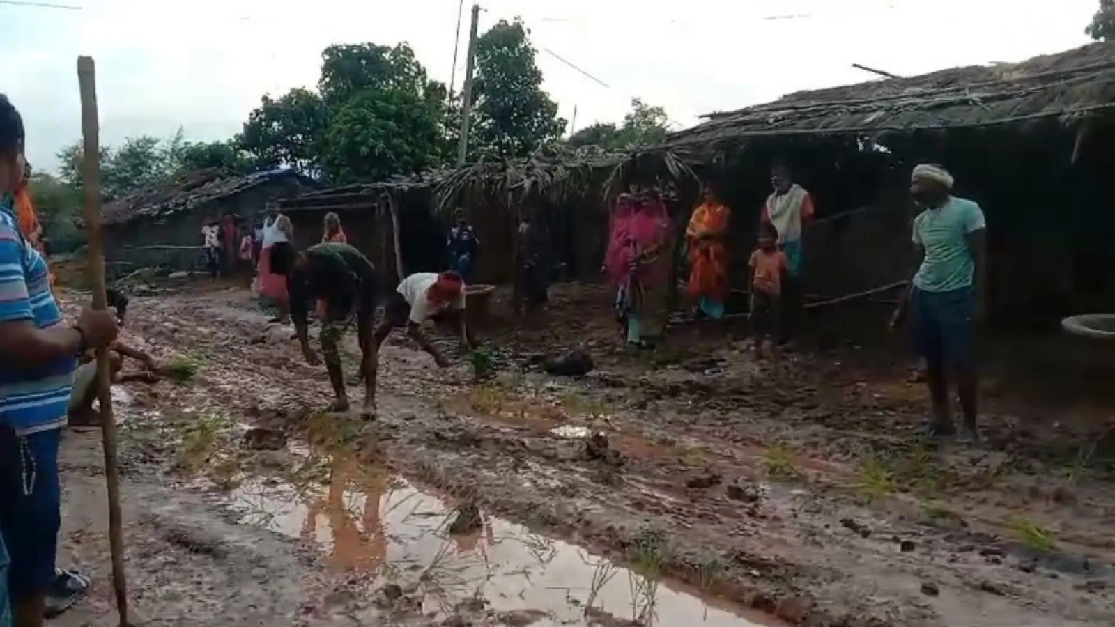 Protest in Samastipur: किसानों ने सड़क पर धान की रोपाई कर अनोखे अंदाज में विरोध जताया।