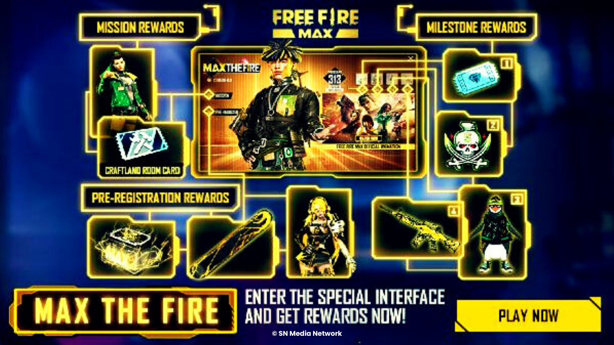 Garena Free Fire Max Redeem Code Generator | Garena Free Fire Max Redeem Codes Today | Ff Max Rewards | फ्री फायर स्किन्स और डायमंड्स फ्री 4 Garena Free Fire Max Redeem Code Generator से अनलॉक करें Rare Skins