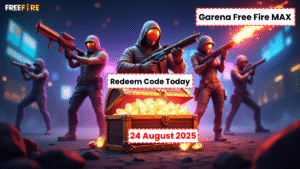 Garena Free Fire Ob47 Update डाउनलोड लिंक हुआ अब लाइव, नए फीचर के साथ कैरेक्टर और रिवार्ड्स 4 Garena Free Fire Max Redeem Code Today 24 August 2025 With Free Diamonds And Rewards