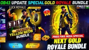 Next Gold Royale Bundle: Free Fire Next Gold Royale Male Bundle 2025