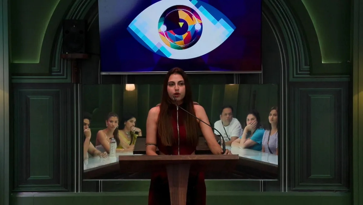 Bigg Boss Reality Show 2025 के घर में कंटेस्टेंट्स का पहला रोमांचक एविक्शन और फरहाना भट्ट का ट्विस्ट वाला सफर