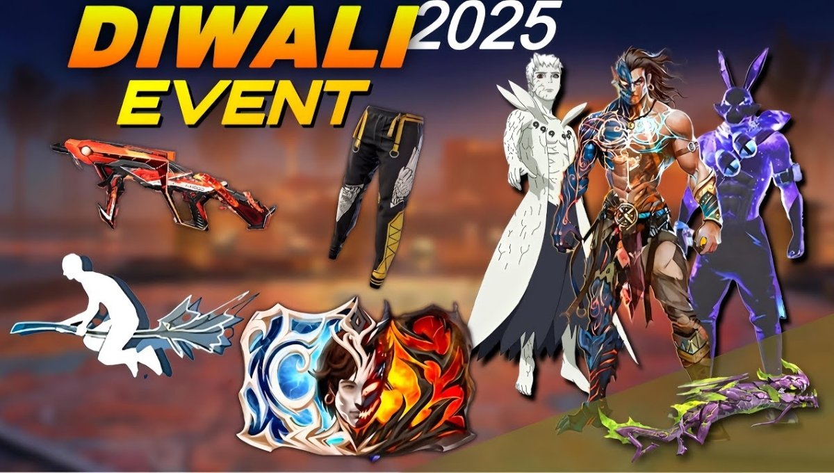 Free Fire Diwali Event 2025: में पाएं फ्री डायमंड्स, स्किन्स और बंडल्स