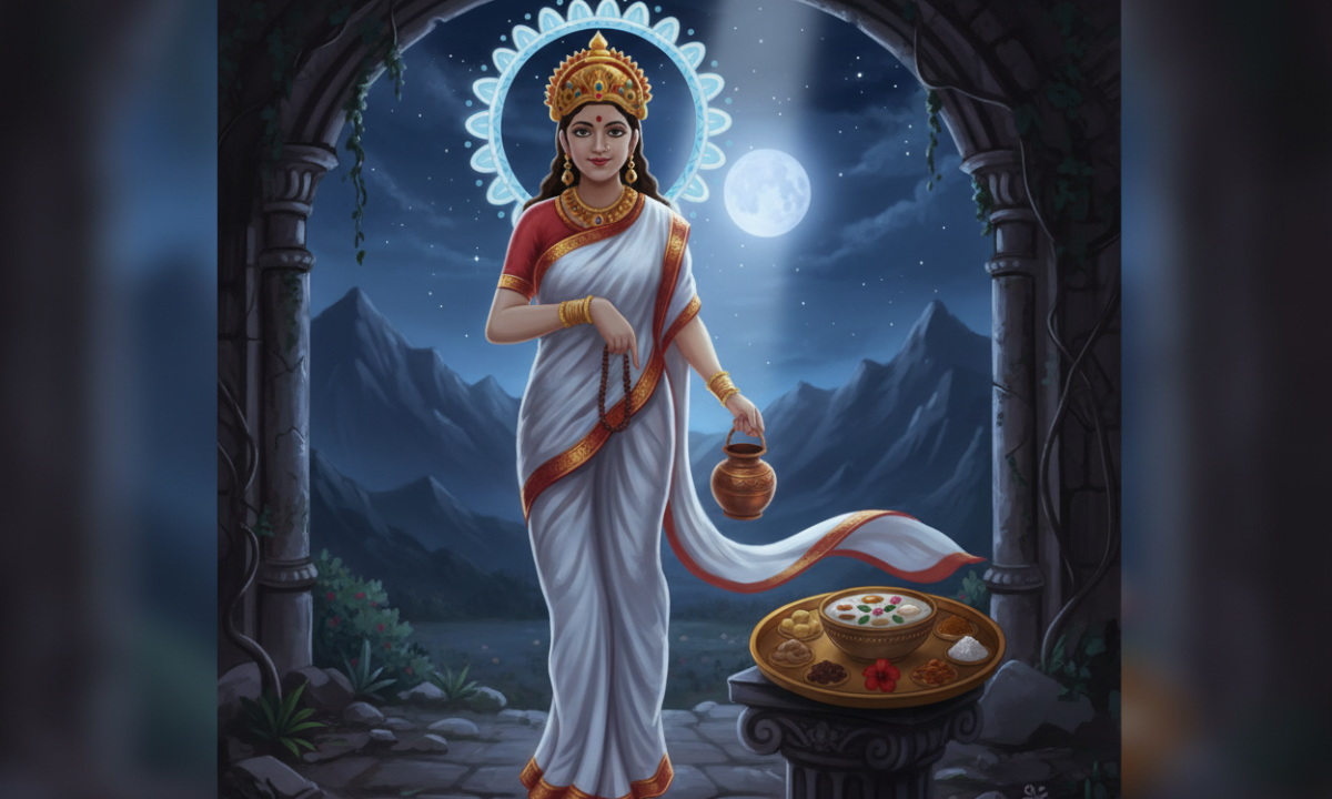 2nd Day of Navratri Bhog मां ब्रह्मचारिणी का प्रिय प्रसाद शक्कर, मिश्री और पंचामृत