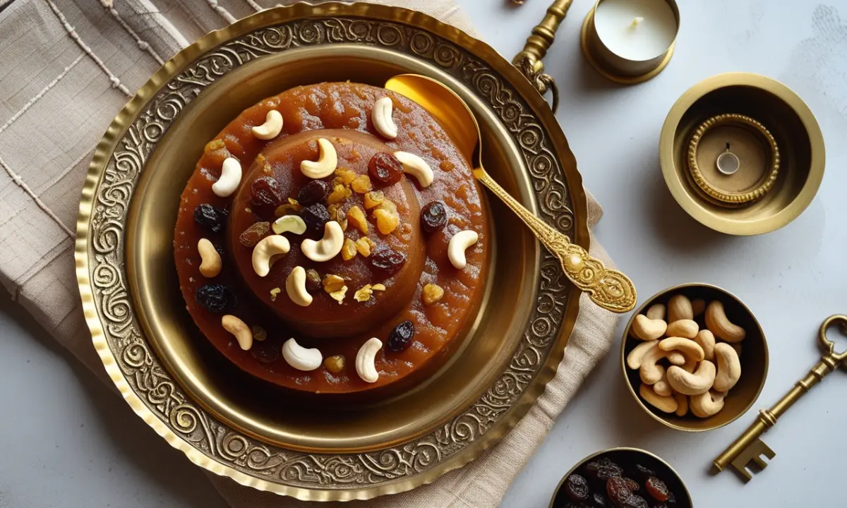 Navratri Special Rajgira Halwa Recipe with ghee, dry fruits and milk for vrat