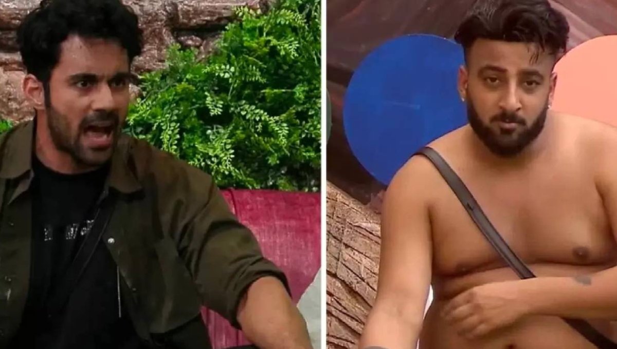Abhishek Bajaj and Shehbaz Badesha physical fight in Bigg Boss 19 house during heated argument